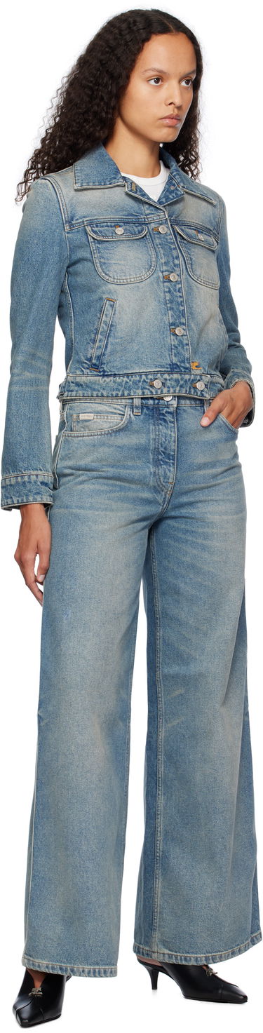 Яке Courrèges Courrèges Denim Trucker Jacket Синьо | 324DBL002DE0033, 3