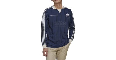 Фланелка adidas Originals Mellow Ride Club Long Sleeve Jersey Синьо | hn1676, 1