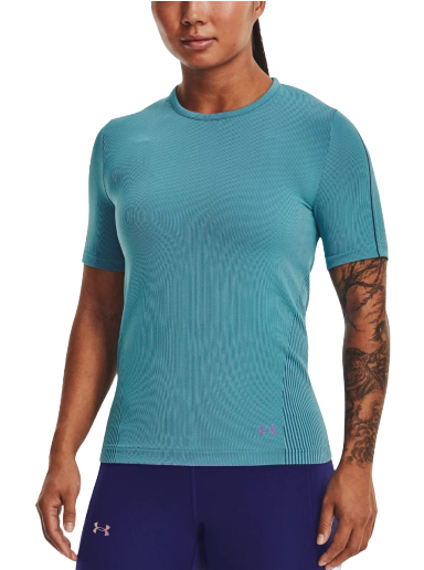 Тениска Under Armour Rush Seamless Tee Тюркоазено | 1373929-433