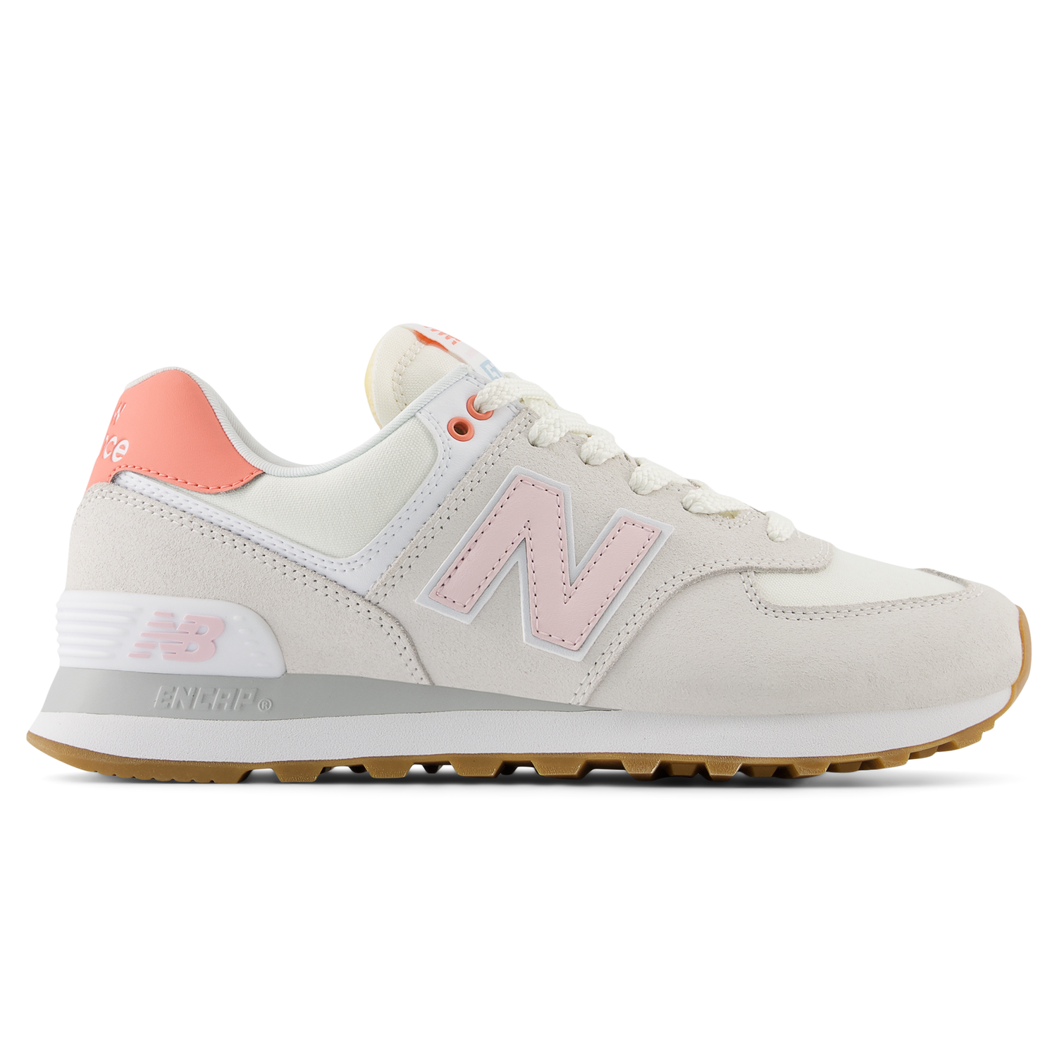 Кецове и обувки New Balance New Balance WL574IPK Бяло | NBWL574IPK, 0