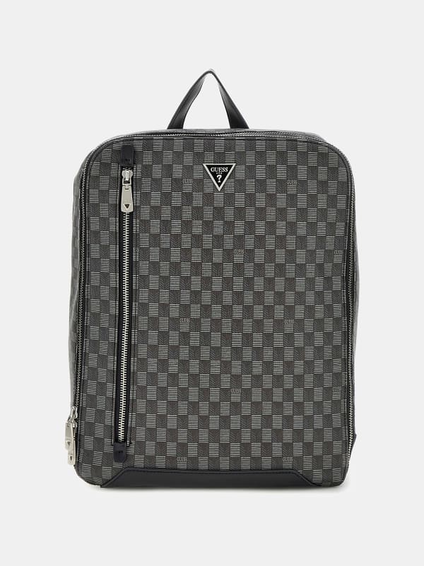 Чанта за кръста GUESS Torino Laptop Bag With All-Over Print Сиво | HMJESEP4161, 0