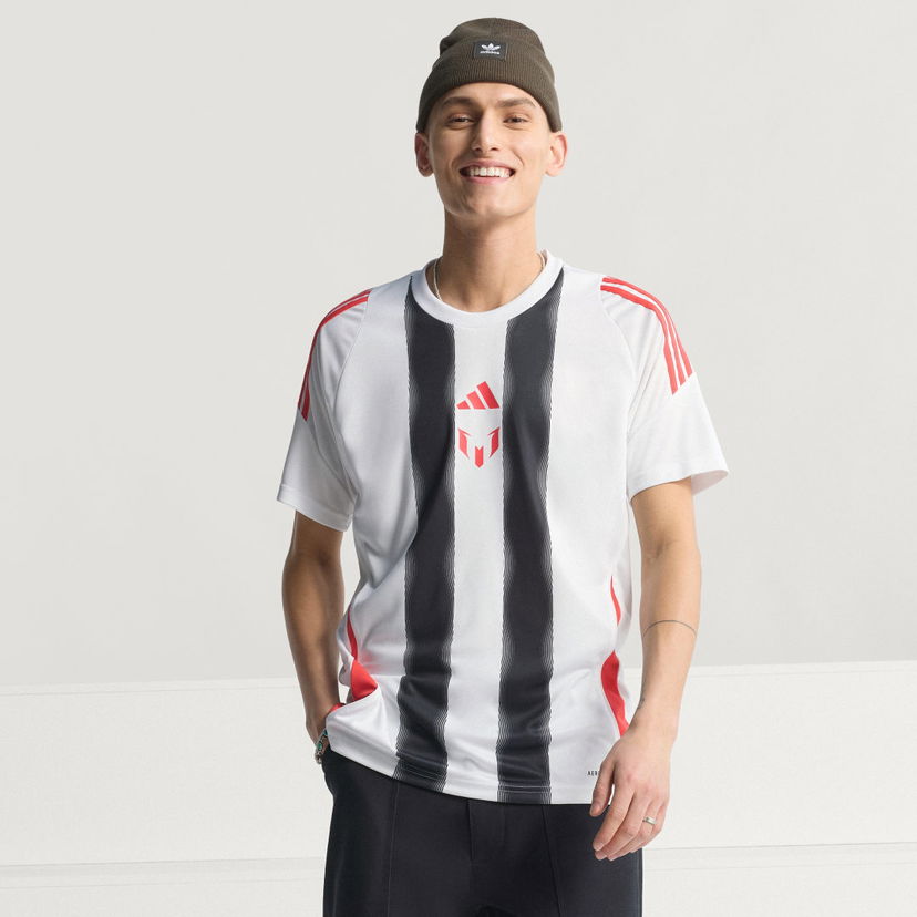 Фланелка adidas Performance Messi Training Jersey Бяло | JY9620