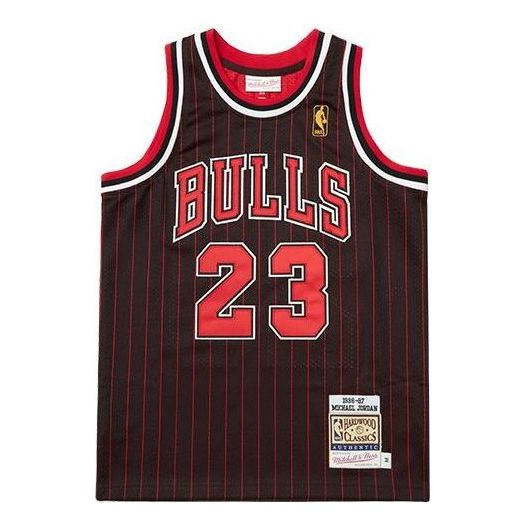 Фланелка Mitchell & Ness Mitchell & Ness NBA Chicago Bulls Swingman Jersey Черно | 3N2B7BMJ1-BULMJ