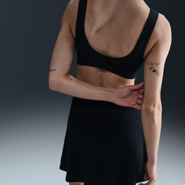 Пола Nike Ribbed Mini Skirt Sportswear Chill Knit Черно | HJ1839-010, 3
