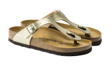 Кецове и обувки Birkenstock Gizeh BS Gold Narrow Fit W Металик | 1016109, 2