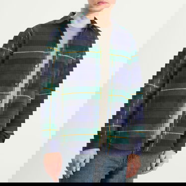 Риза Portuguese Flannel Cabin Flannel Check Shirt Многоцветен | AW25018-NVG, 2