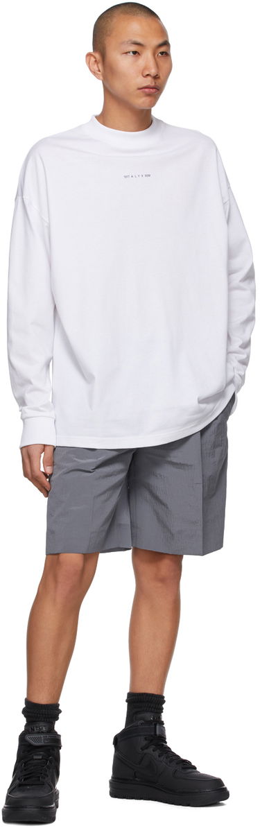 Тениска 1017 ALYX 9SM 1017 ALYX 9SM Visual Logo Long Sleeve T-Shirt Бяло | AVUTS0020FA01.S21, 3