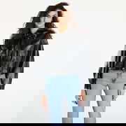 Flaminia Crop Pu Jacket