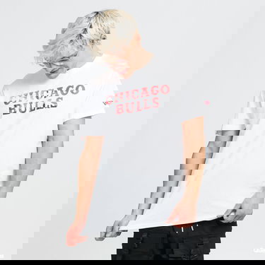 Тениска New Era NBA Photographic Wordmark Tee Bulls Бяло | 12869842, 0
