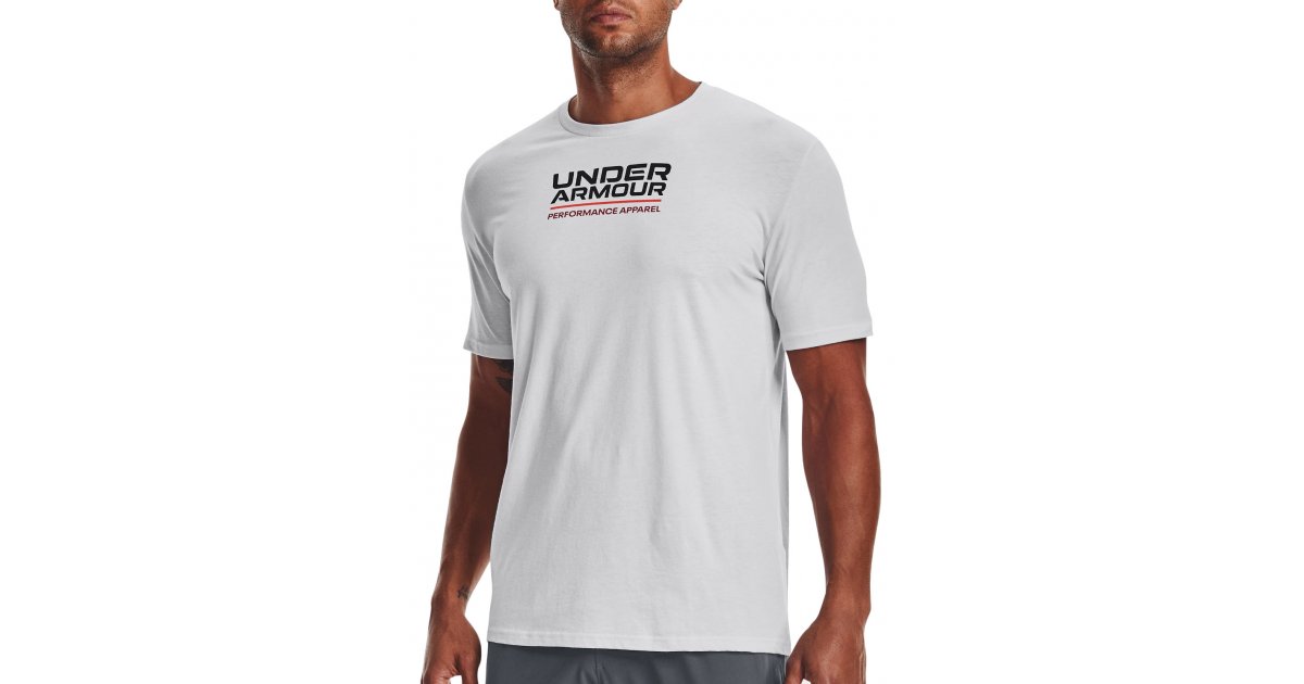 Тениска Under Armour Tee Multicolor Box Logo Бяло | 1370529-014, 1