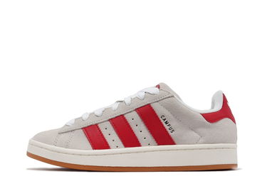 Кецове и обувки adidas Originals Campus 00s "Crystal White Better Scarlet" Сиво | GY0037, 1