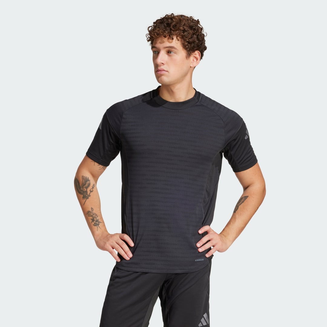 Тениска adidas Performance Tiro 25 Pro Training T-Shirt Черно | IW0417, 0
