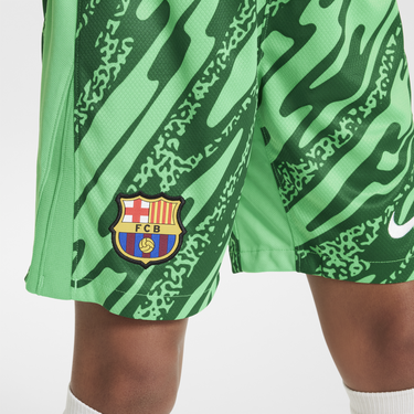 Къси панталони Nike FC Barcelona Stadium 2024/25 Dri-FIT Replica Goalkeeper Shorts Зелено | FN9186-329, 4