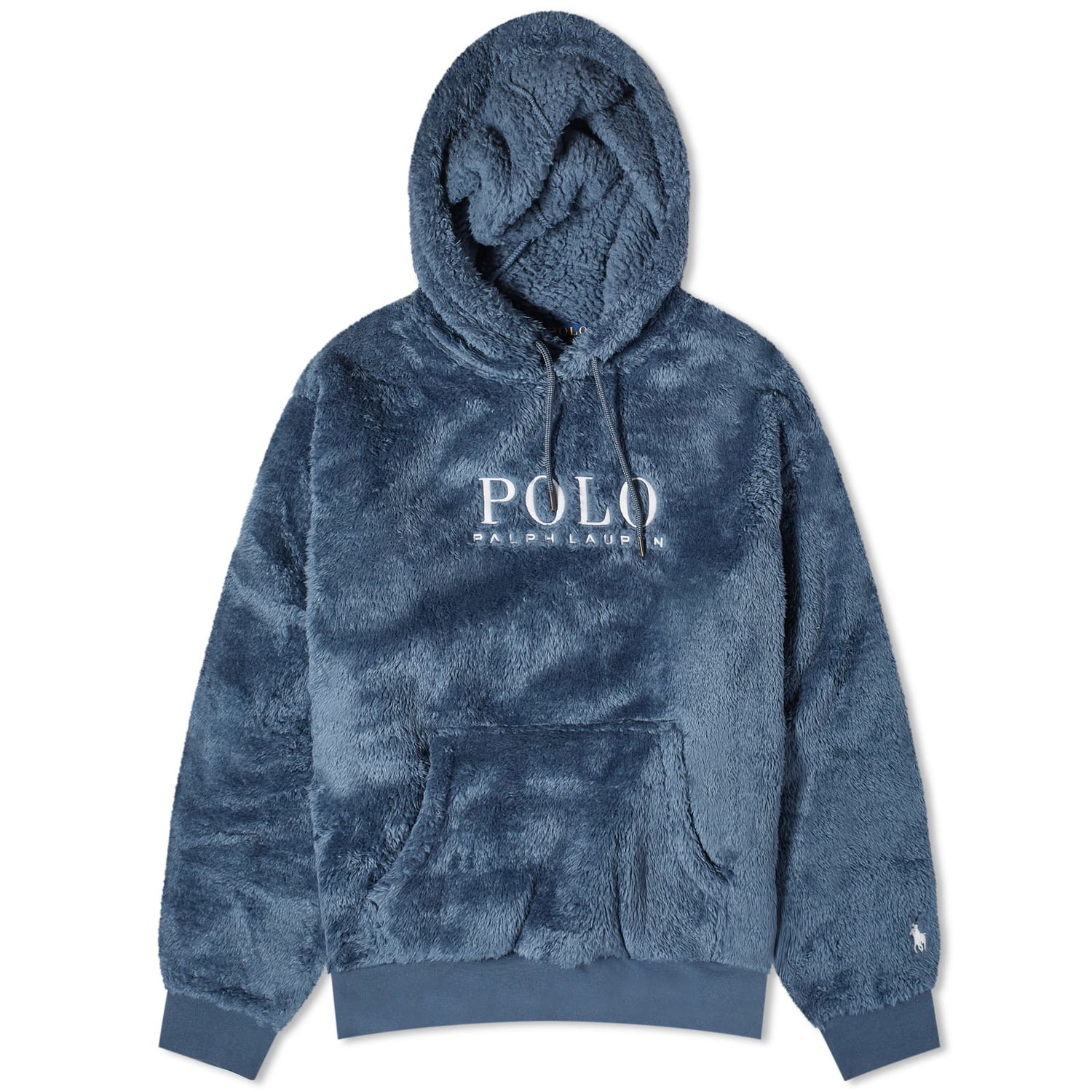 Суитчър Polo by Ralph Lauren High Pile Fleece Hoodie "Blue Corsair" Тъмно синьо | 710929595002, 0