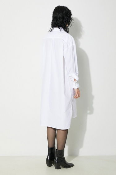 Pокля Fiorucci Fiorucci Oversize Midi Shirt Dress Бяло | W01FPDSH063CO01WH01, 1