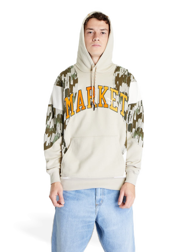 Суитчър Puma MARKET x Relaxed Hoodie Бежово | 53508364