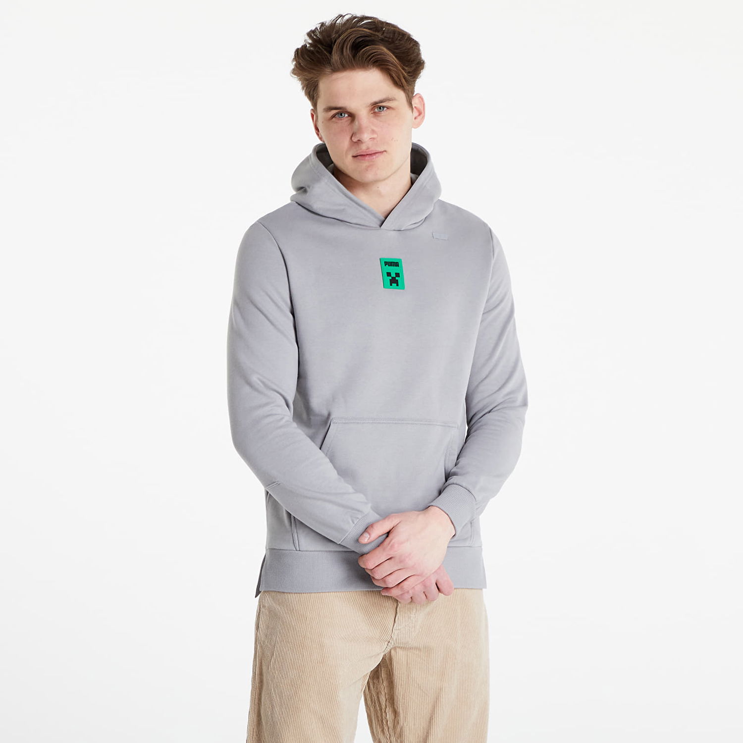 Суитчър Puma MINECRAFT x Hoodie Сиво | 534376_76, 0