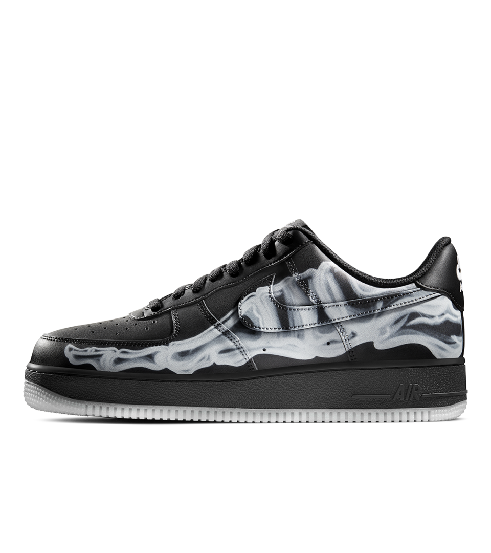 Кецове и обувки Nike Air Force 1 '07 Skeleton QS Черно | BQ7541-001, 0