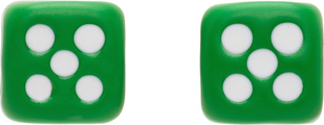 VEERT 'The Enamel Dice' Earrings