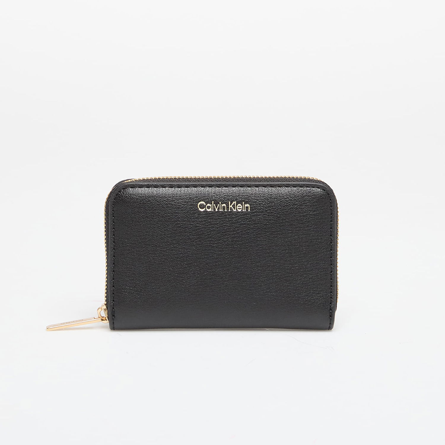 Портфейл CALVIN KLEIN Wallet Foil Logo Medium Zip Around Black Черно | LV04F1091G 332, 1