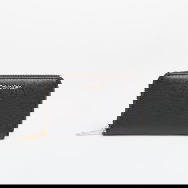 Портфейл CALVIN KLEIN Wallet Foil Logo Medium Zip Around Black Черно | LV04F1091G 332, 1