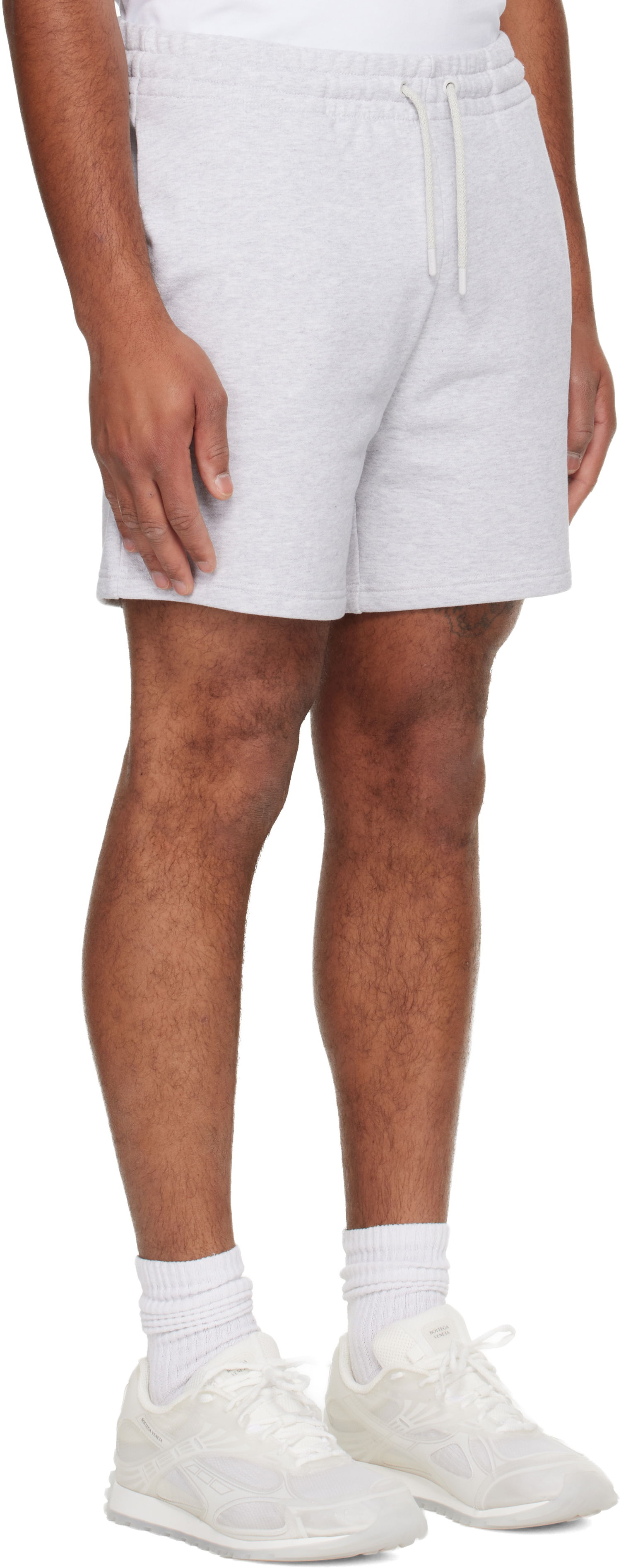 Къси панталони Casablanca 'Casablanca' Logo Patch Shorts Сиво | M-AW25-JTR-003-01, 1