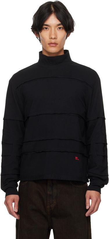 Пуловер Eckhaus Latta Eckhaus Latta Striated Turtleneck Черно | 1413-EL-PF25-N, 0