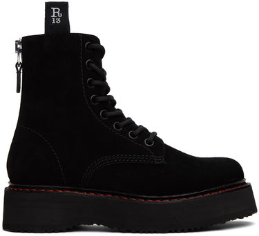 Облекло R13 R13 Single Stack Suede Boots Черно | R13WS025-S096C, 0