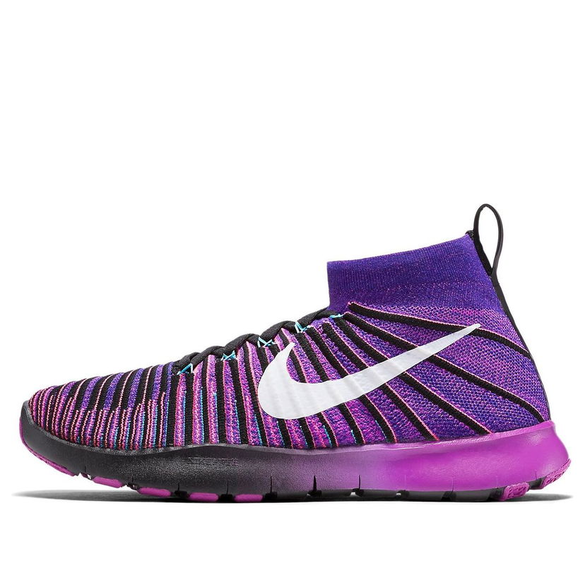 Кецове и обувки Nike Free Train Force Flyknit Лилаво | 833275-451