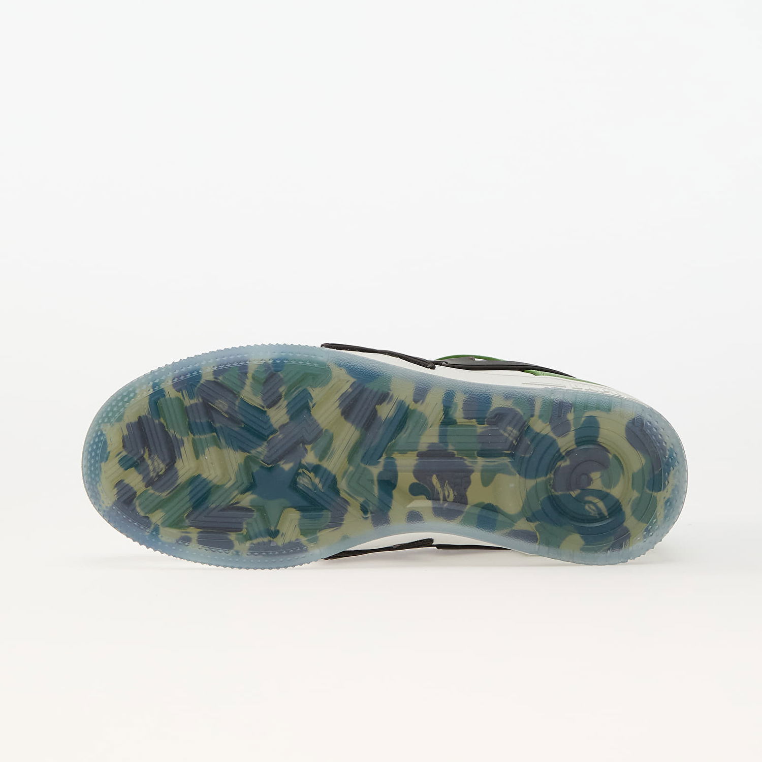 Кецове и обувки BAPE BAPE Bapesta Os M2 Зелено | 001FWK801309MGRN, 1