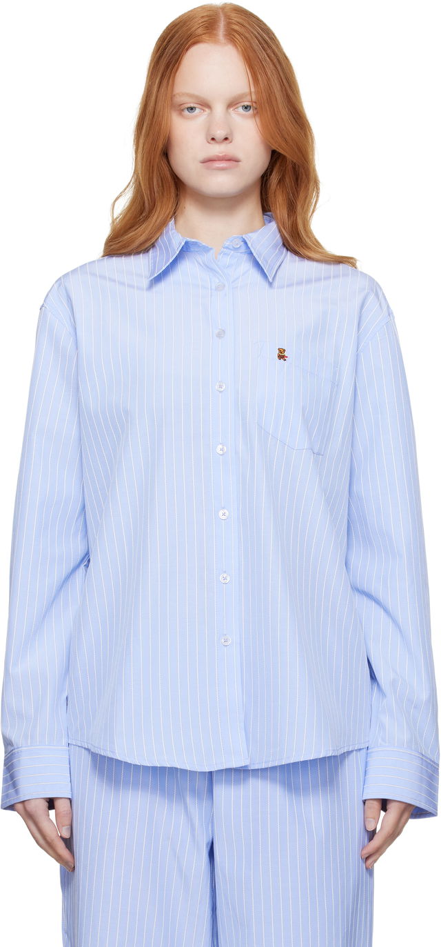 Guizio Oona Striped Buttondown Shirt