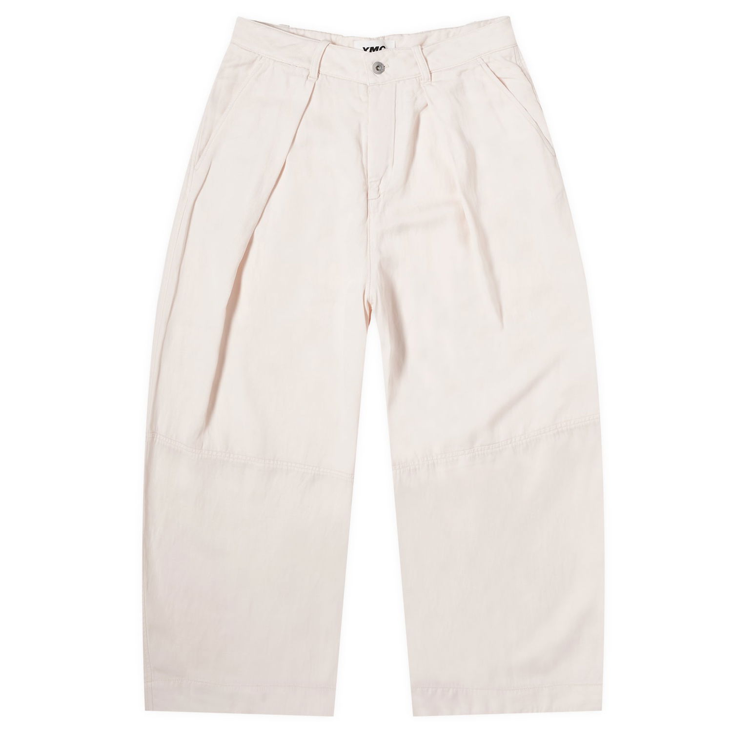 Панталони YMC Deadbeat Linen Trousers XX-Small Бежово | Q4WMK-60, 0
