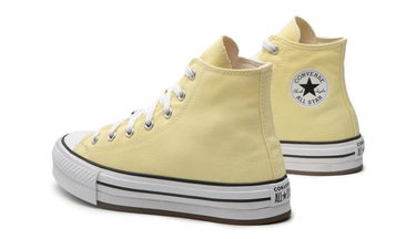 Кецове и обувки Converse Chuck Taylor All Star Eva Lift GS Жълто | A02488C, 4