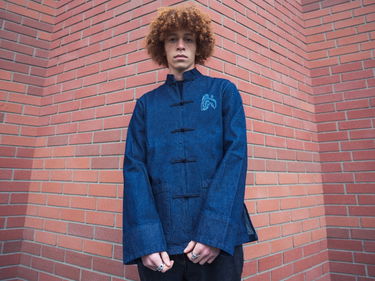 Яке BAPE Indigo Tiger Shark China Jacket Тъмно синьо | 001LJG201013X, 3