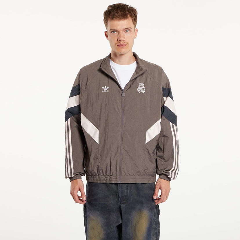 Ветровка adidas Originals Real Madrid Originals Track Top Charcoal/ Dark Grey Сиво | JI9479