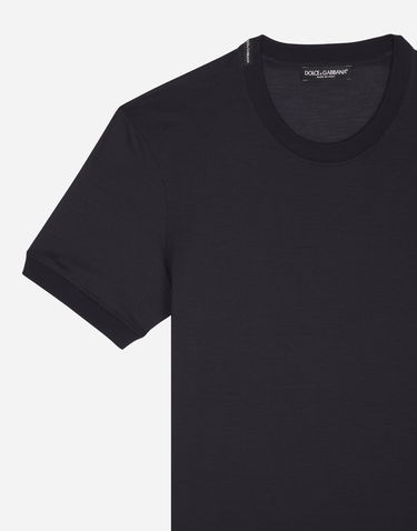 Тениска Dolce & Gabbana T-shirt M/corta Giro Сиво | G8RG0TFU75FS8282, 2