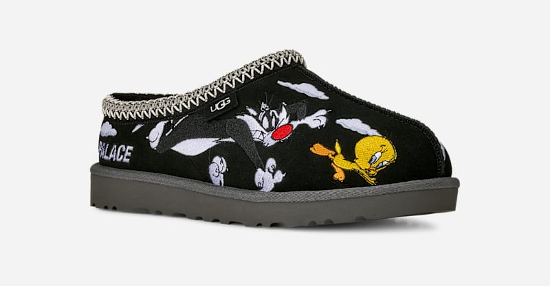 Кецове и обувки UGG Palace Tasman Sylvester Tweety Slipper Черно | 1181910-BLK, 1
