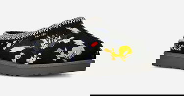 Кецове и обувки UGG Palace Tasman Sylvester Tweety Slipper Черно | 1181910-BLK, 1