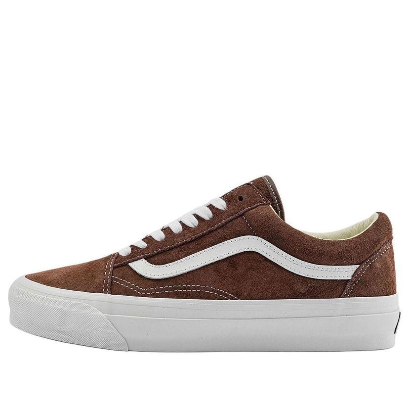 Кецове и обувки Vans Old Skool Premium LX Кафяво | VN000CXUDMV