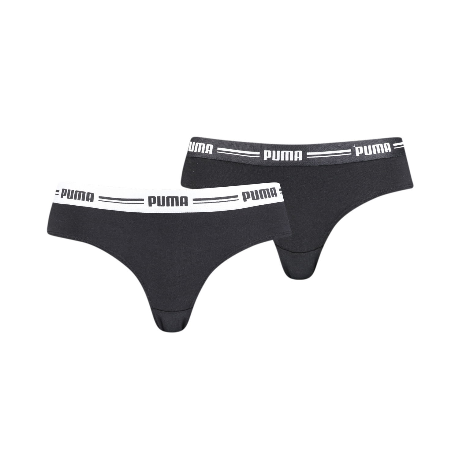 гащички Puma 2 Pack Women's PUMA Brazilian Panties Черно | 907856_03, 0