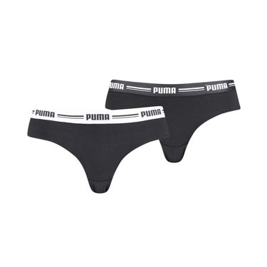 гащички Puma 2 Pack Women's PUMA Brazilian Panties Черно | 907856_03, 0