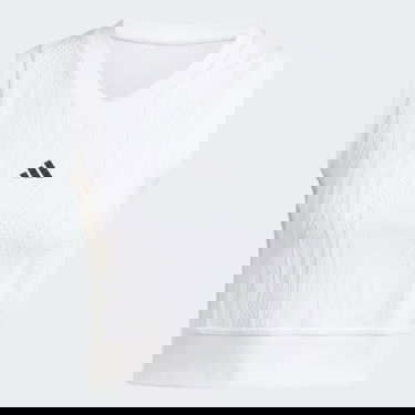 Потник adidas Performance Cropped Tennis Tank Top Бяло | IT4688, 2