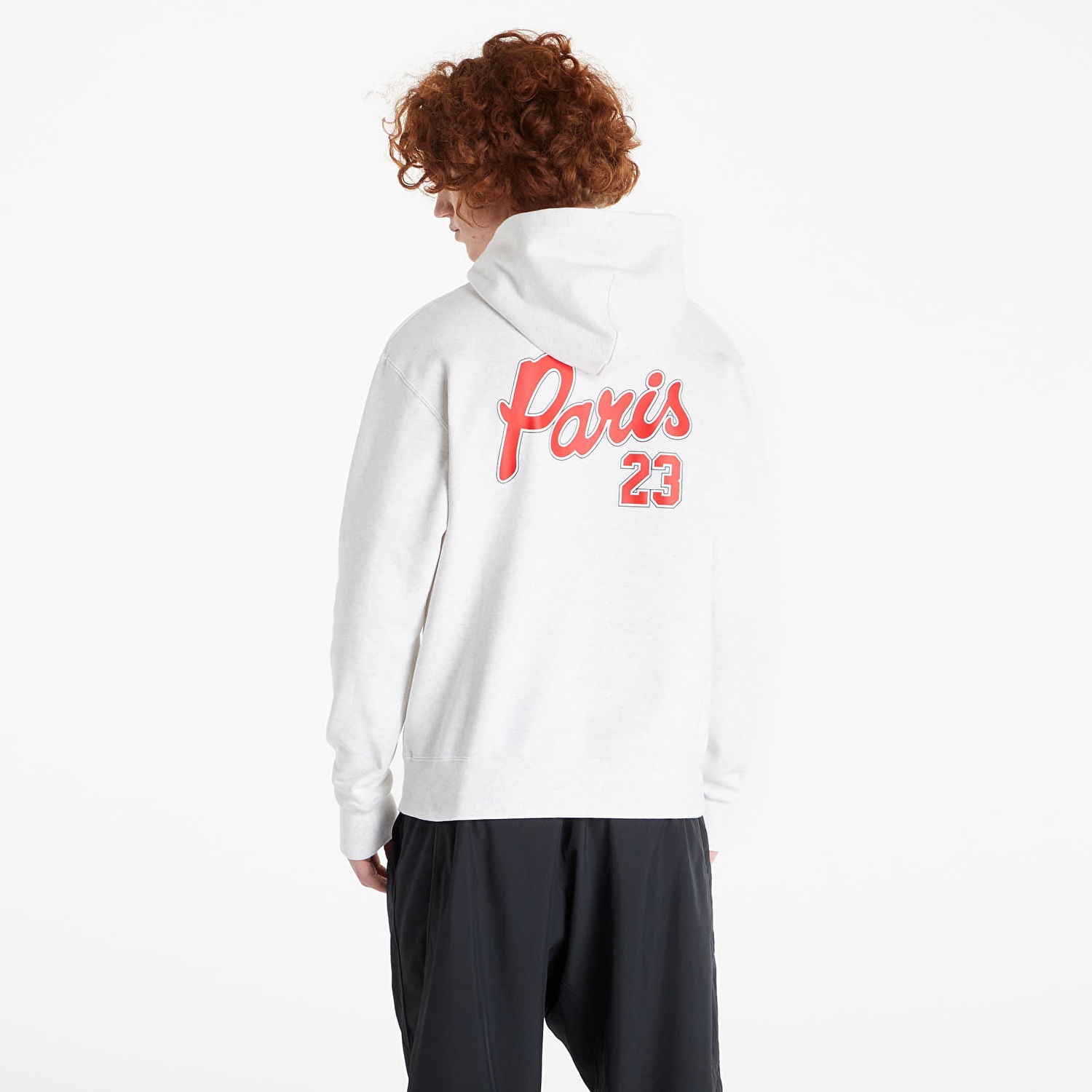 Суитчър Jordan Paris Saint-Germain Fleece Pullover Hoodie Бяло | DJ0395-051, 1