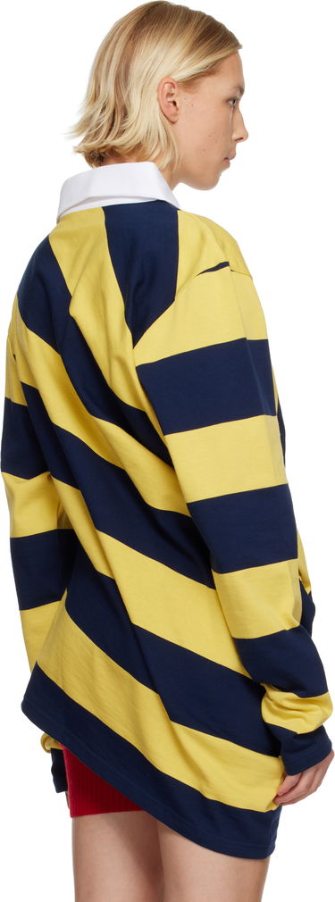 Поло тениска Charles Jeffrey Loverboy Charles Jeffrey LOVERBOY Topsy Turvy Long-Sleeve Rugby Polo Shirt Многоцветен | 52081601, 2