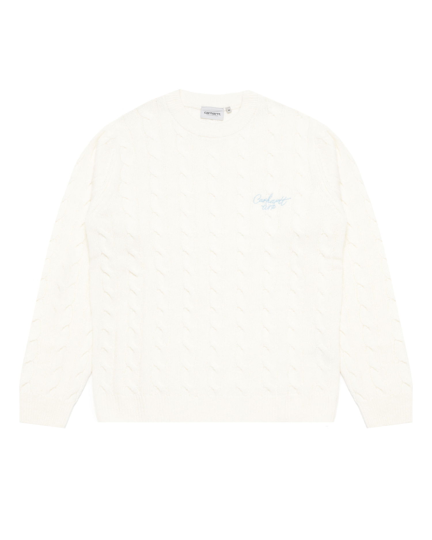Пуловер Carhartt WIP Signature Sweater Бяло | I033885.2JHXX, 0