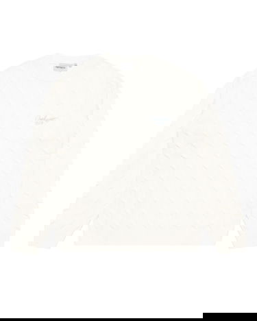 Пуловер Carhartt WIP Signature Sweater Бяло | I033885.2JHXX, 0