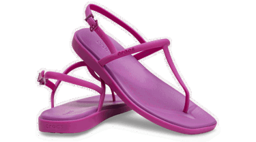 Кецове и обувки Crocs Miami Thong Flips Розово | 209793-5BV, 1