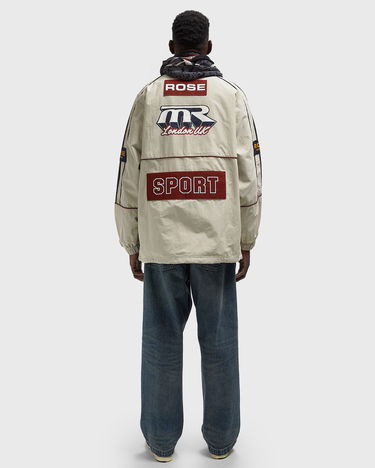 Ветровка Martine Rose Martine Racing Stripe Checkerboard Half-Zip Pullover Многоцветен | 121WP01052-WHT, 1