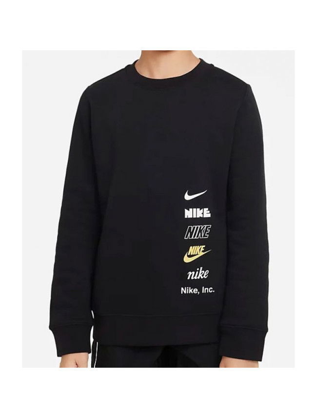 Суитчър Nike Sportswear Crew Sweatshirt Черно | DX5162-010, 0