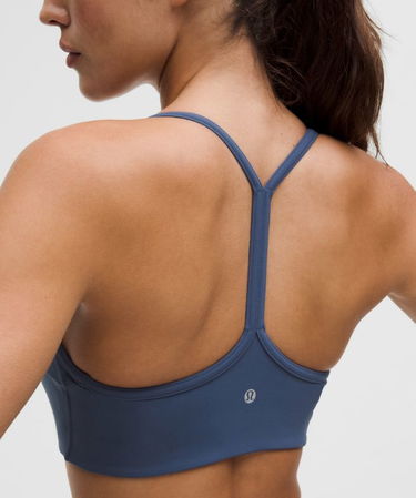 Сутиен lululemon Evolve Flow Y Light-Support Bra C/D Cups, Size L Синьо | prod20005495, 4